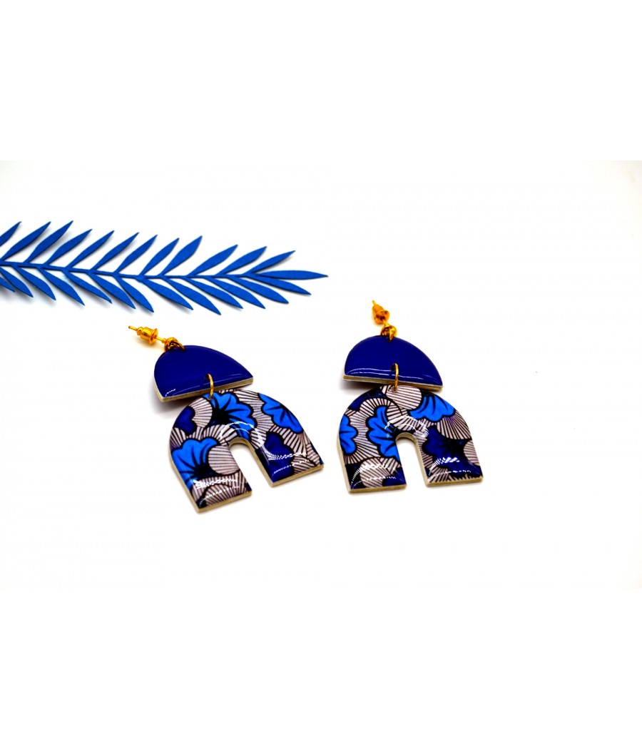 Boucles d'oreilles africaine