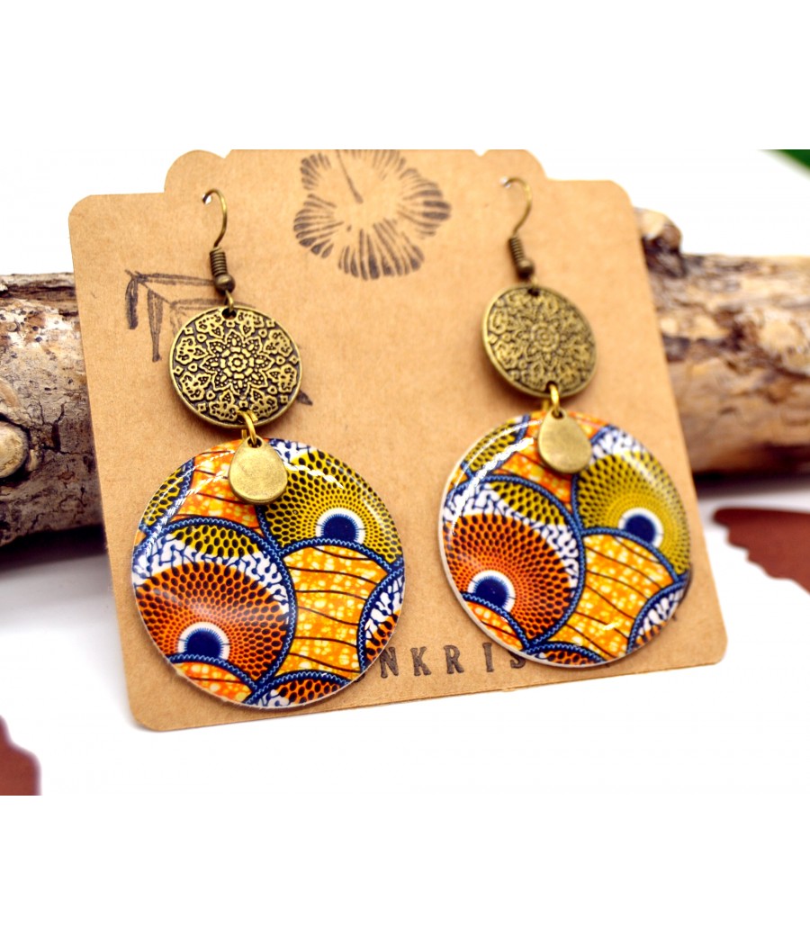 Boucles d'oreilles saison automne