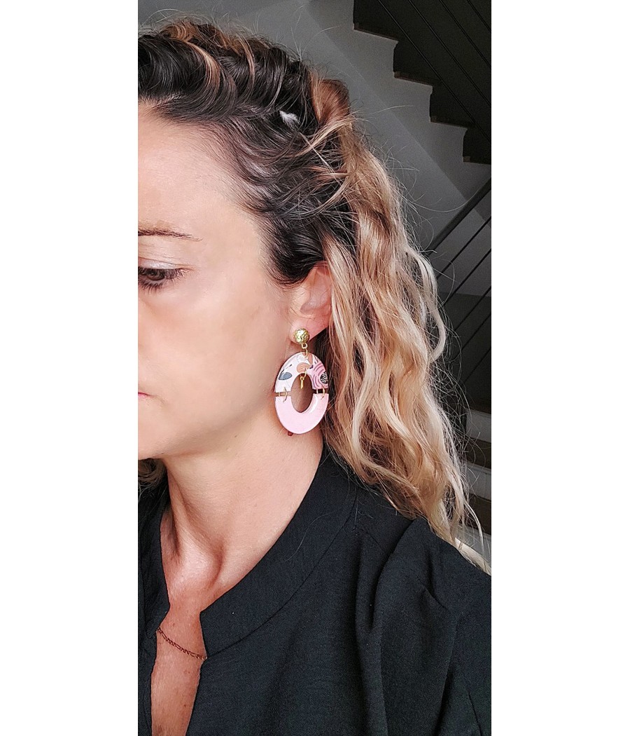 Boucles d'oreilles élégantes et chic pour grandes occasions