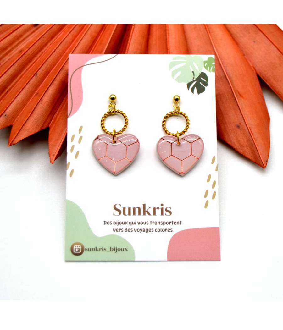 Boucles d’Oreilles Légeres et Raffinées - Collection Sunkris