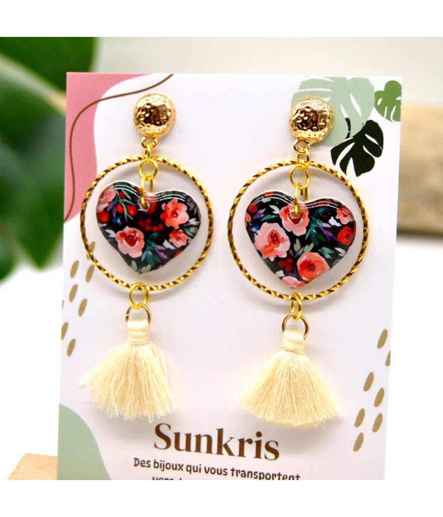 Sublimez vos tenues avec des boucles d'oreilles bohèmes Sunkris