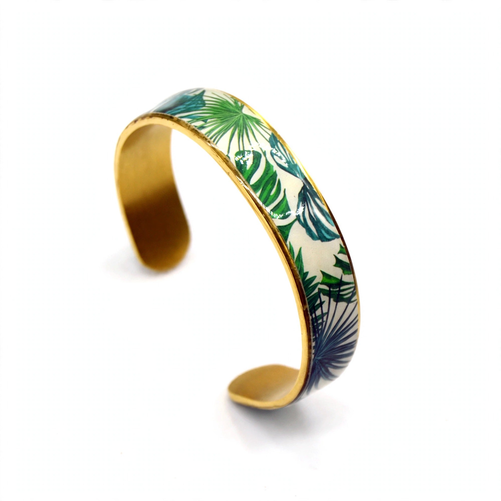 Bracelet manchette tropicale