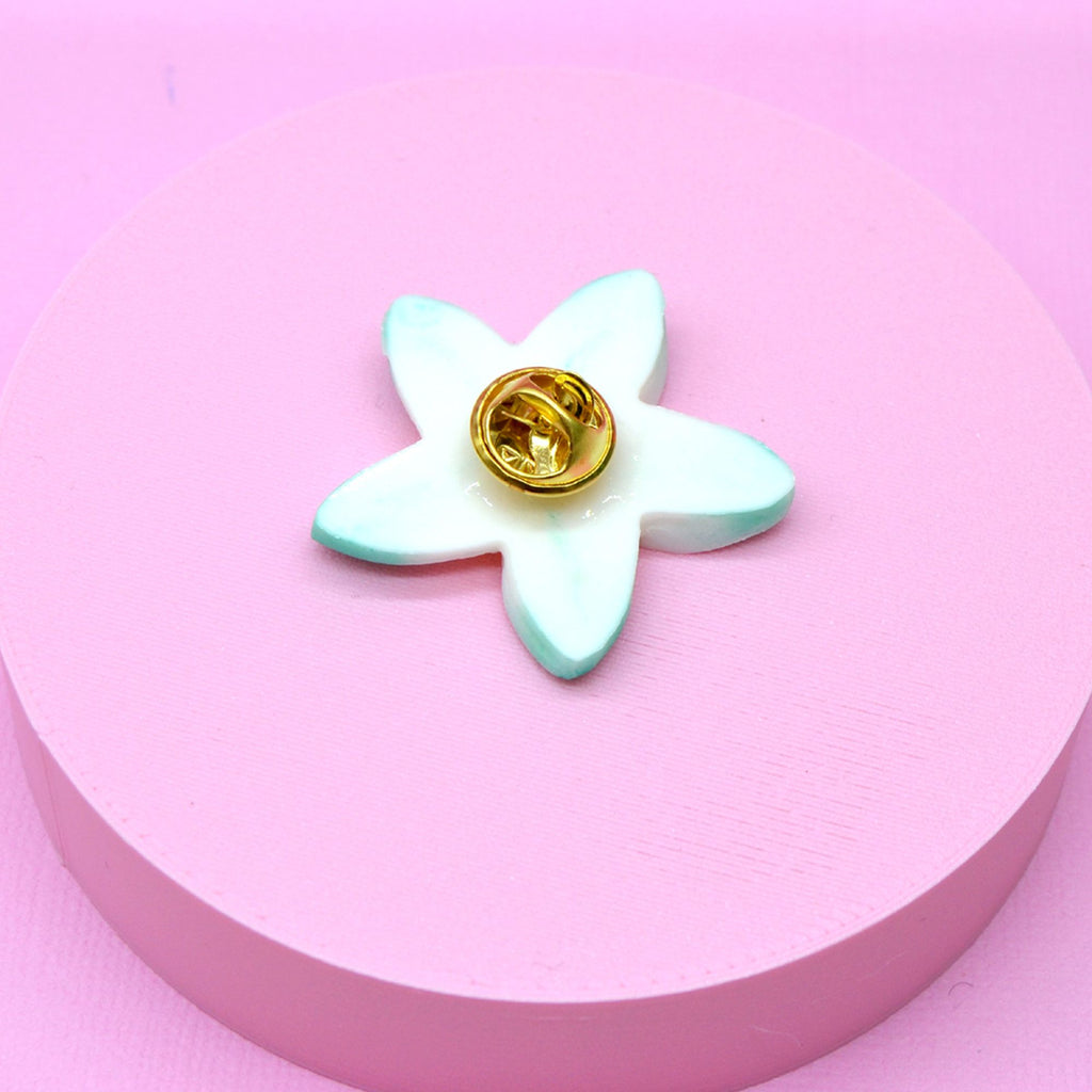 Trio de broches frangipanier