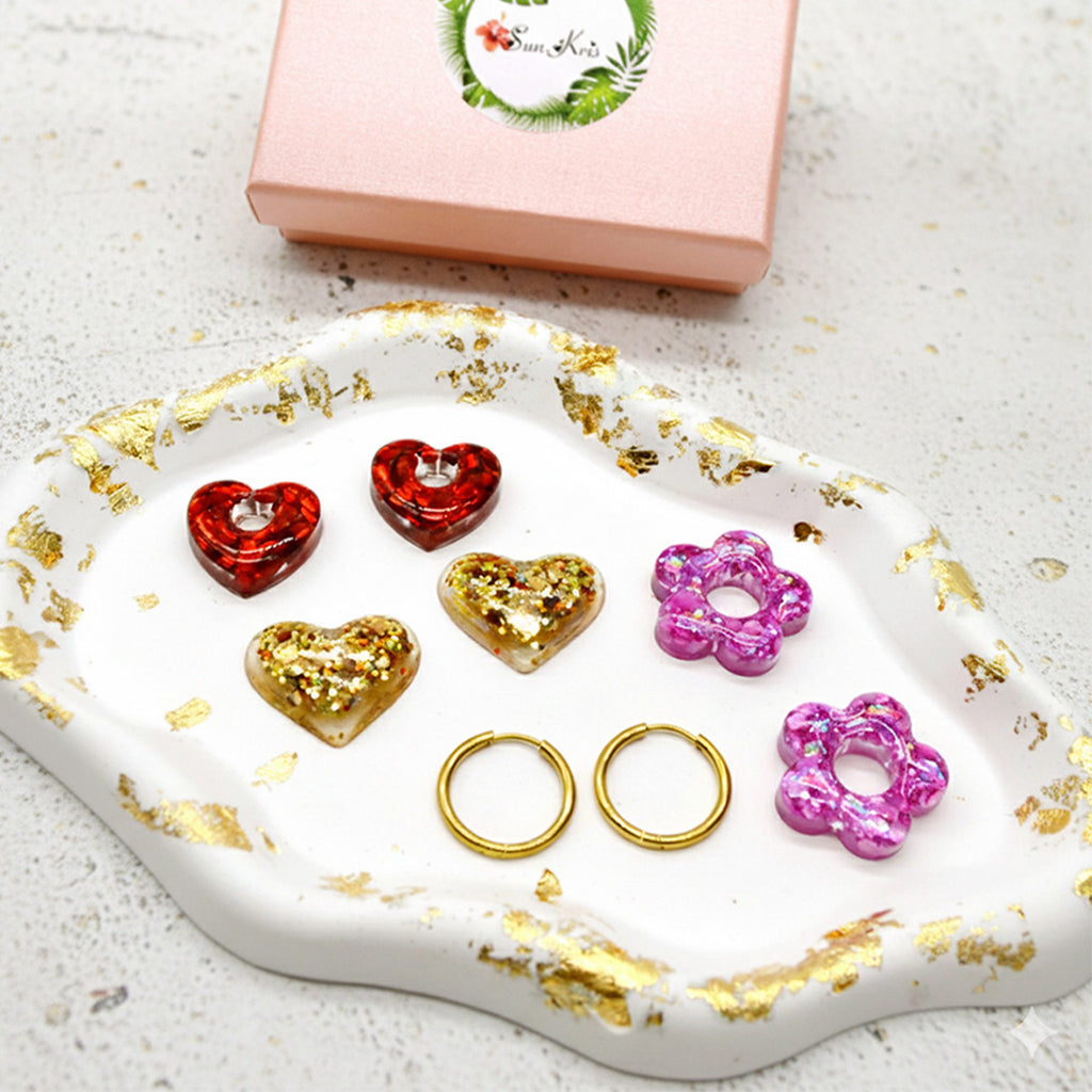 Coffret boucles d'oreilles interchangeables