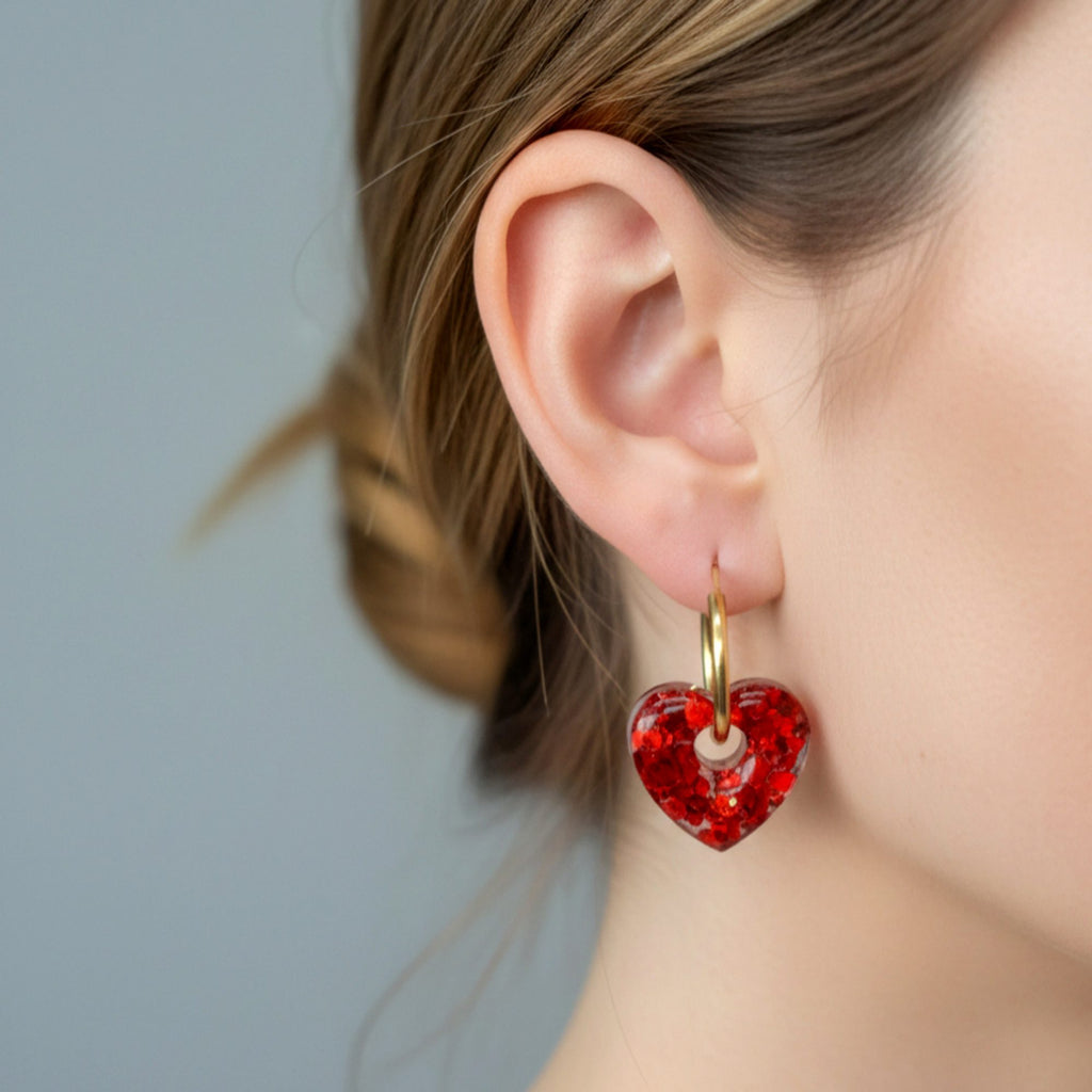 Coffret boucles d'oreilles interchangeables